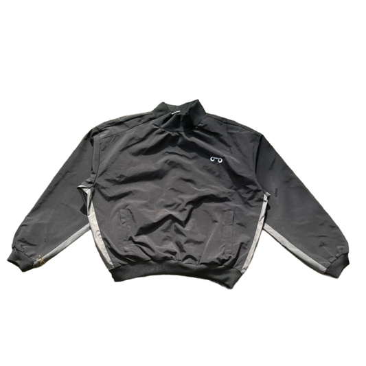 INVISBLE ZIP ASYMMETRIC WINDBREAKER